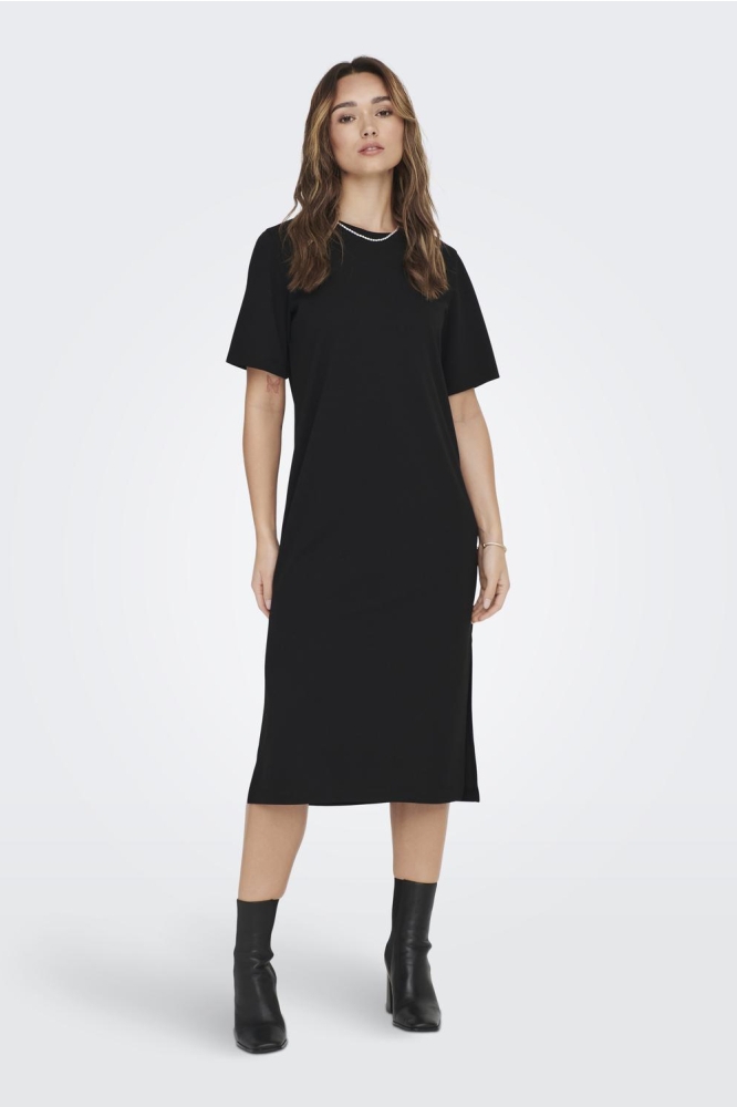 JDYGEGGO LIFE 2/4 T-SHIRT DRESS JR 15282038 BLACK